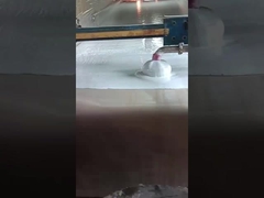 Ligne de production horizontale automatique à mousse continue