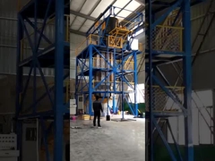 Machine écumante écumante continue de polyuréthane vertical de machine de bulle ronde