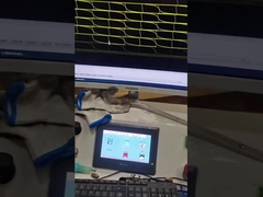 CNC Lamelle à boucle tournante Machine de découpe de contour couteau de coupe à bande horizontale à micro-dents