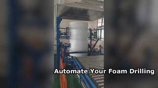 Aléseuse automatique de mousse pour une production efficace