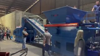 Broyeur de mousse industriel TDP S4, broyeur à haute efficacité