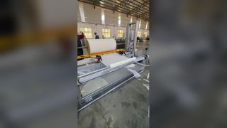 Machine à éplucher la mousse CNC TDPA-2300, épaisseur 1-30 mm 0-130 m/min pour rouleaux de mousse cylindriques PU