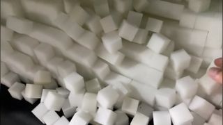 Solution résistante de recyclage de mousse de machine de déchiquetage d'éponge