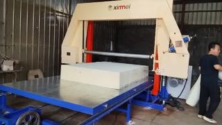Machine à trancher les éponges horizontales TDP 2150, coupe de précision