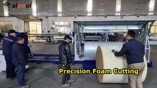 Machine de découpe de précision de séparateur de bloc de mousse