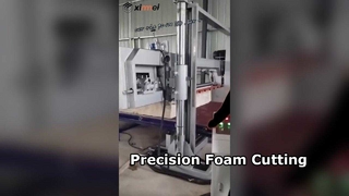 Machine de division de précision de coupeur de mousse automatique haut de gamme