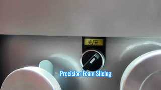 Machine de division automatique de précision de coupeur de mousse