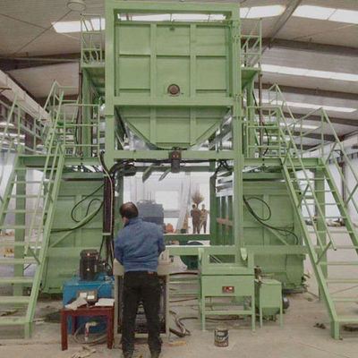 Volume de mélange 15m3 Machine à mousse rebouteuse Capacité 40 r/m Machine de recyclage de mousse de plastique