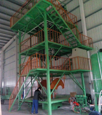 Machine de fabrication de mousse de polyuréthane verticale machine de mousseuse continue ronde