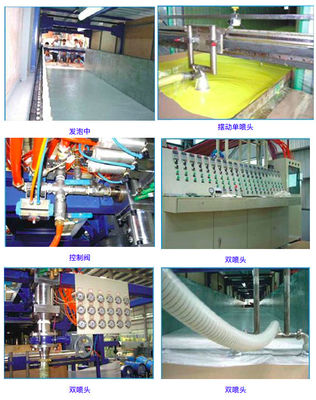Équipement automatique horizontal de mousse de polyuréthane de machine de production de mousse d'unité centrale de la CE