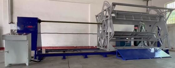Machine de forage à mousse circulaire de 2 tonnes, arbre d'insertion automatique pour ligne de travail de mousse verticale