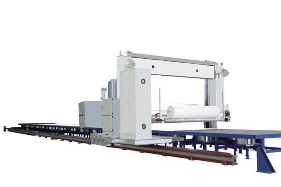 2.2m Largeur de coupe Longue mousse Horizontale Peeling Machine Liner guide Fonctionnalité simplifiée de la version sans fin Looper