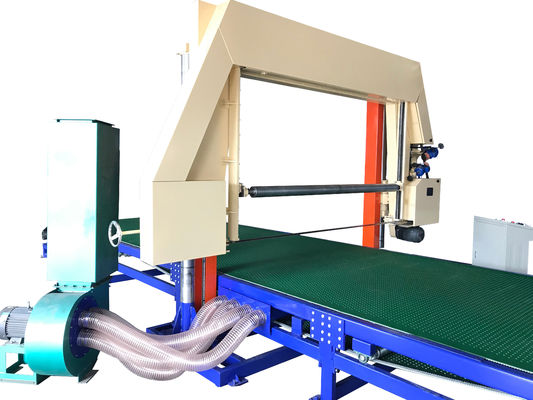 Machine de découpe de blocs en mousse EPE à fente horizontale