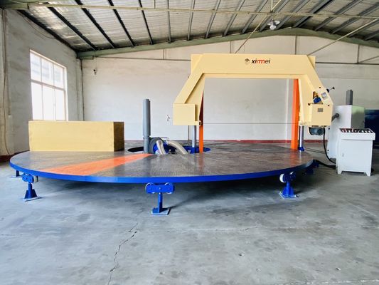 Coupeuse à mousse CNC à éponge rotative automatique