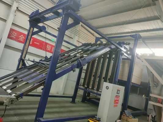 Machine de palettisation de tôles lourdes, empilage automatique de différentes feuilles